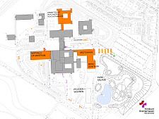 Lageplan des Klinikums Bremerhaven-Reinkenheide